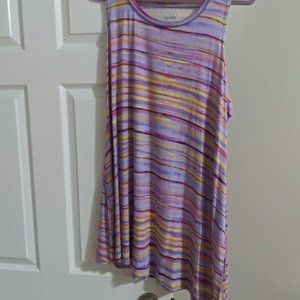 Logo Lori Goldstein Layers Asymmetric Hem